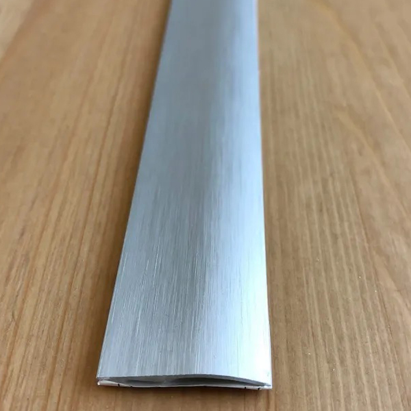 0.93m Long Brushed Aluminium Door Floor Bar Edge Trim Threshold Ramp