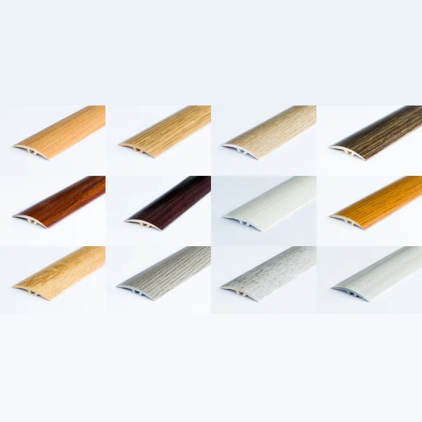 1.8m Aluminium Wood Effect Door Edging Floor Trim Threshold Laminate