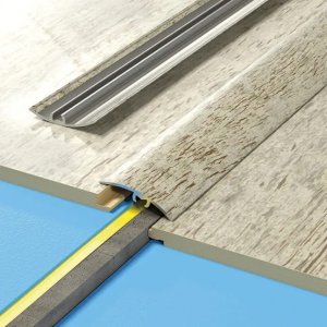 1.8m Aluminium Wood Effect Door Edging Floor Trim Threshold Laminate