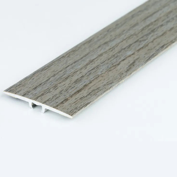 1.8m Flat Aluminium Wood Effect Door Edging Bar Trim Threshold Laminate