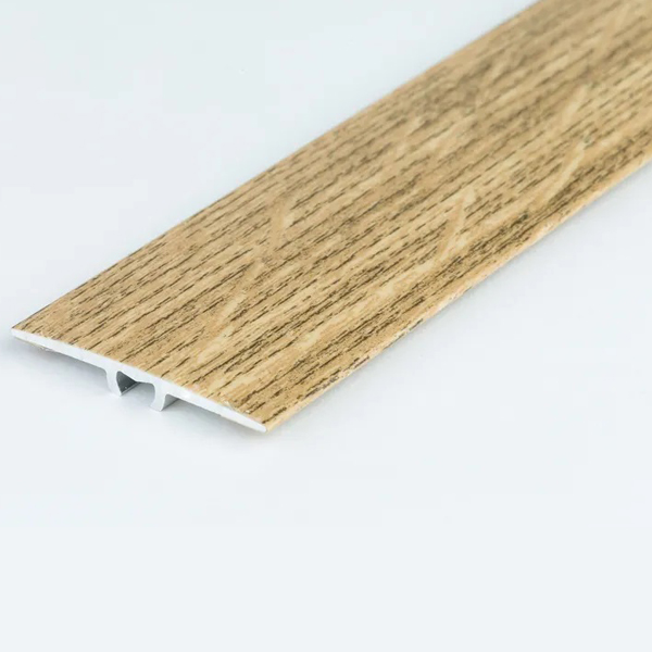 1.8m Flat Aluminium Wood Effect Door Edging Bar Trim Threshold Laminate