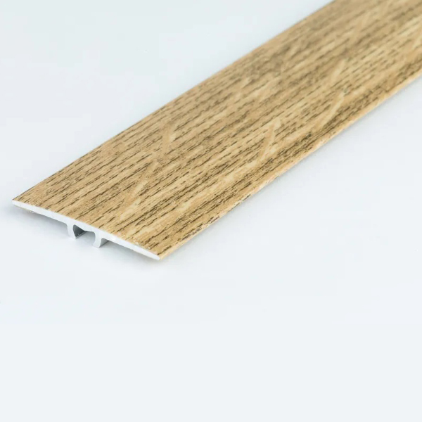 1.8m Flat Aluminium Wood Effect Door Edging Bar Trim Threshold Laminate