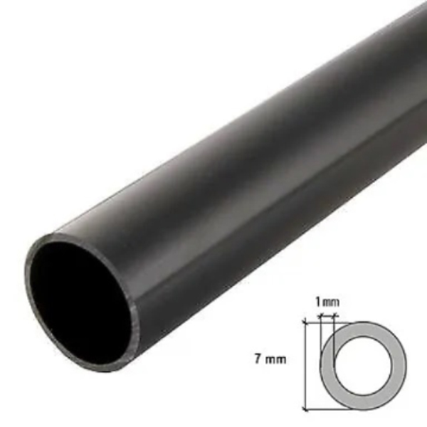 1 Meter Long PVC Round Tube / Pipe