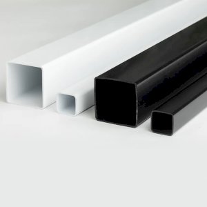 1 Metre Plastic Square Tubes, PVC Box Section, Square PVC Pipe