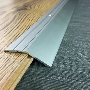 1m Anodised Aluminium Door Floor Bar Edge Trim Threshold Ramp Self Adhesive