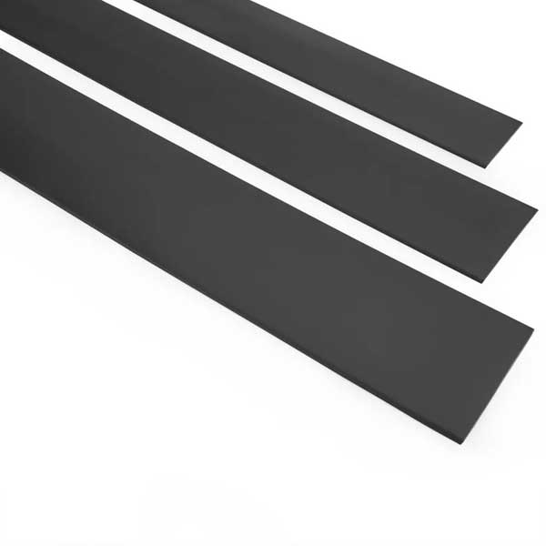 2.48m Durable PVC Flat Bar Trim Architrave, Cover