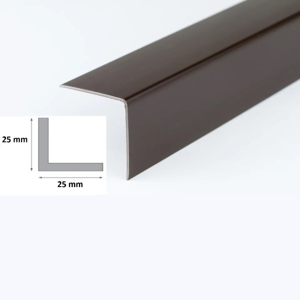 2.5m Plastic PVC Corner 90 Degree Angle Trim 