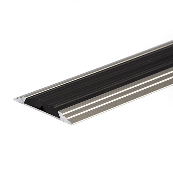 50mm Anodised Aluminium Anti Non Slip Door Bar Edge Trim Threshold Profile