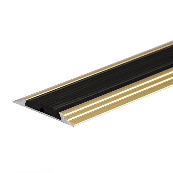 50mm Anodised Aluminium Anti Non Slip Door Bar Edge Trim Threshold Profile