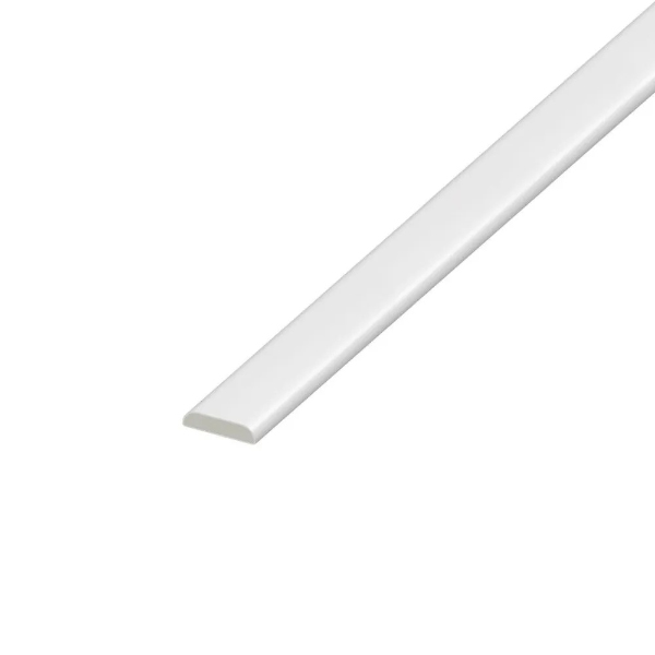 95cm UPVC Architrave White - Plastic Skirting Board - Window / Door Trim (Pack of 5)