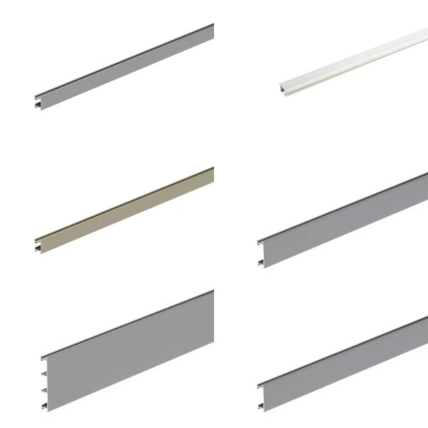  Aluminium Decorative Anodized Border Tile Trim - 2.5m Long 