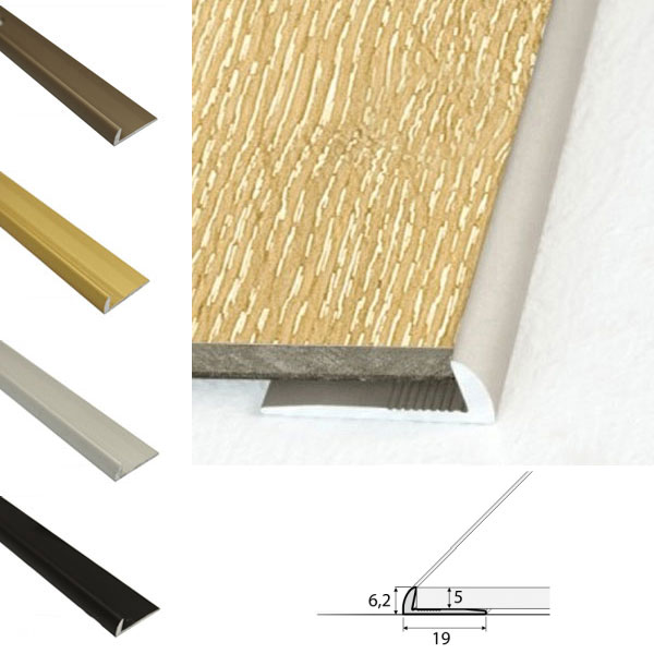 Aluminium Door Thresholds for Luxury Click Vinyl Flooring