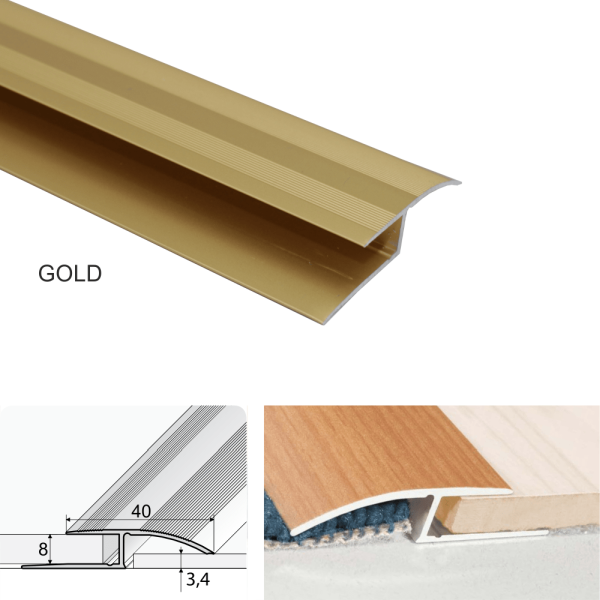 Aluminium Door Thresholds To Join Floor At Different Levels