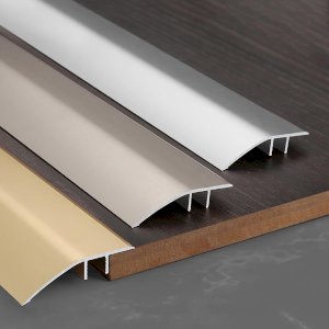 Aluminum Floor Transition Strip, Door Bar, Floor Bar, Threshold Ramp, Suitable for Doorways Tile Vinyl Floor