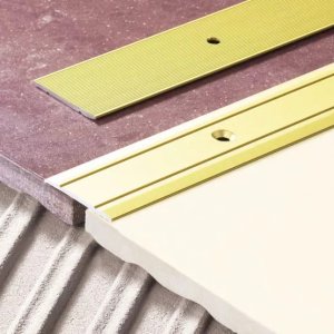 Flat Aluminium Door Floor Edging Bar-Trim-Threshold