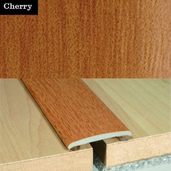 Flat Aluminium Wood Effect Door Threasholds Self Adhesive