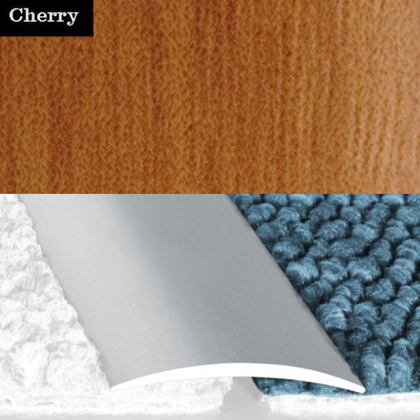 Flat Aluminium Wood Effect Self Adhesive Door Thresholds