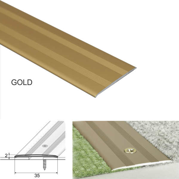 Heavy Duty Aluminum Door Threshold For Carpet Floor