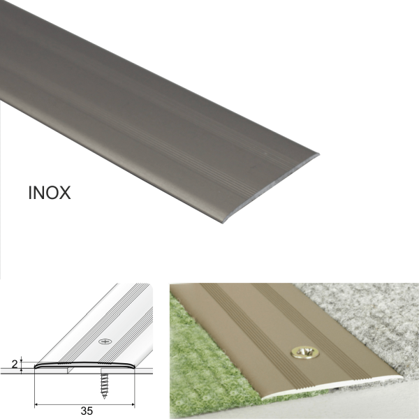 Heavy Duty Aluminum Door Threshold For Carpet Floor