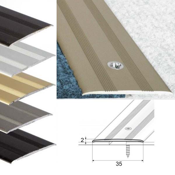 Heavy Duty Aluminum Door Threshold For Carpet Floor